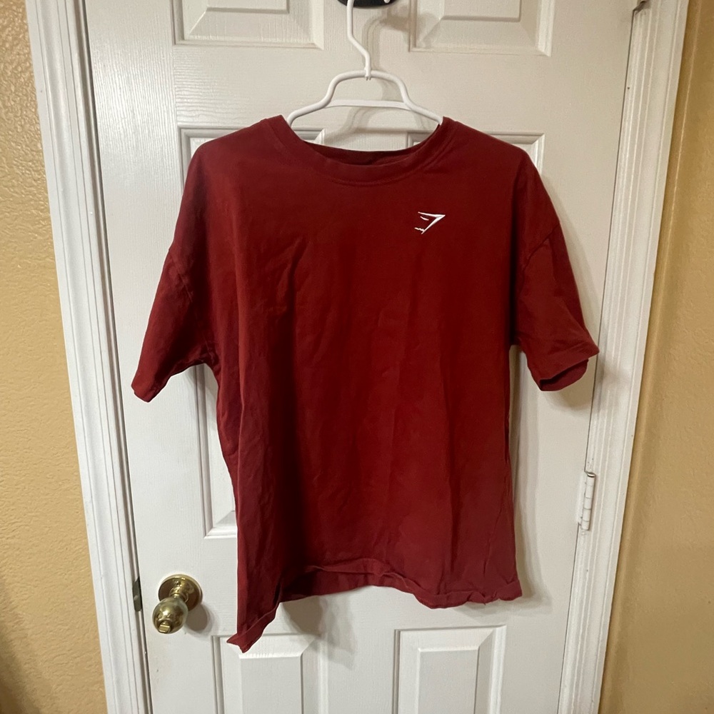 Red Gymshark T-Shirt